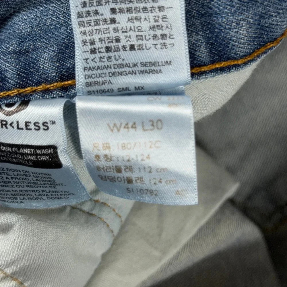 Levi's‎ 569 Loose Straight Leg Jeans Medium Wash Denim Mens 44x30
